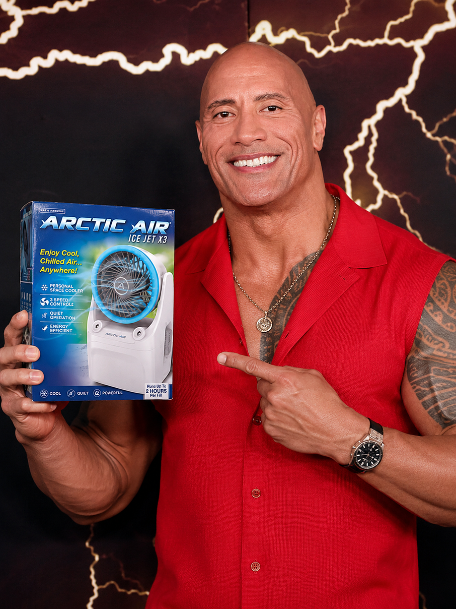 Dwayne Johnson Arctic Air Ice Jet X3 Dwayne Johnson Arctic Air Ice Jet X3