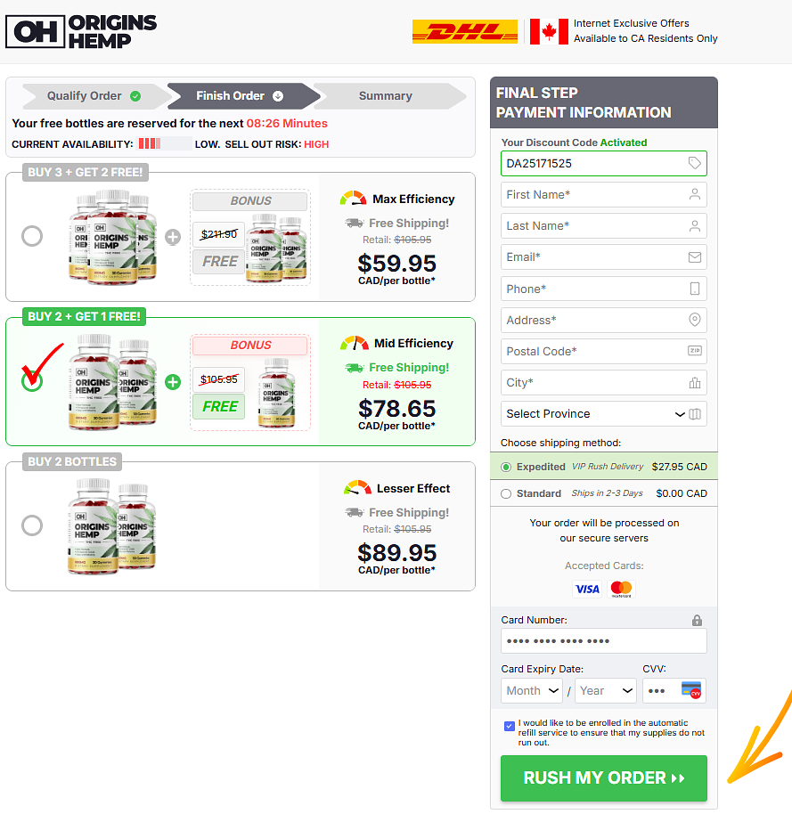 Origins Hemp Gummies Canada – Everything Canadian Buyers Should Know
