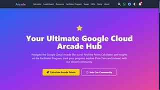 Google Cloud Arcade Points Calculator (2026) – Track Your Progress | Arcade Facilitator Program