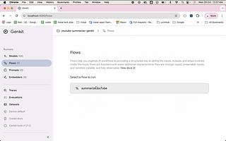 Youtube Video Summarizer built using Gemini and GenKit