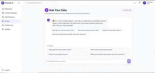 DataSage AI – Intelligent Metadata & Data Quality Copilot