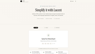 Simplify your medical report with Lucent