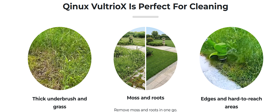 Qinux VultrioX: The Ultimate High-Strength Steel Cable Head for Thick Weeds
