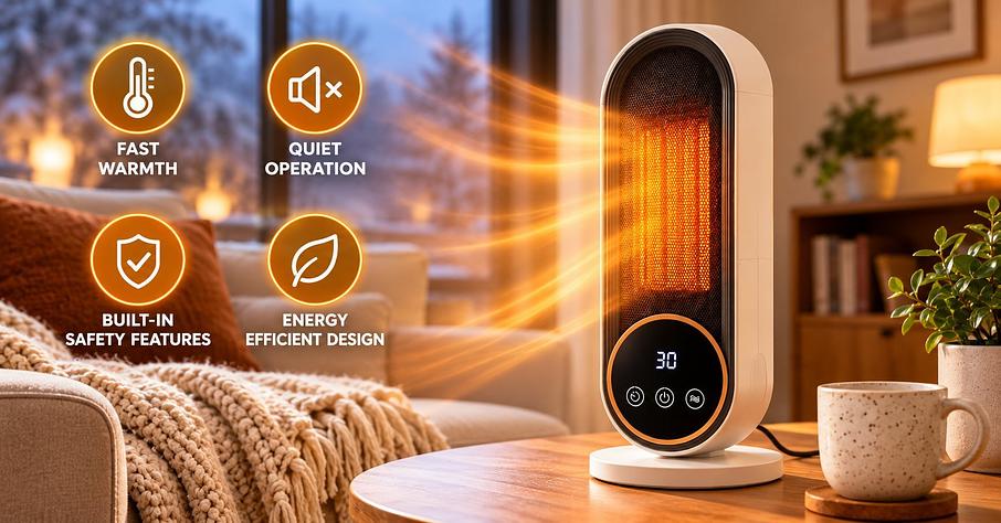 Heatomi PTC Heater Review – Features and Product Details Heatomi PTC Heater Review – Features and Product Details