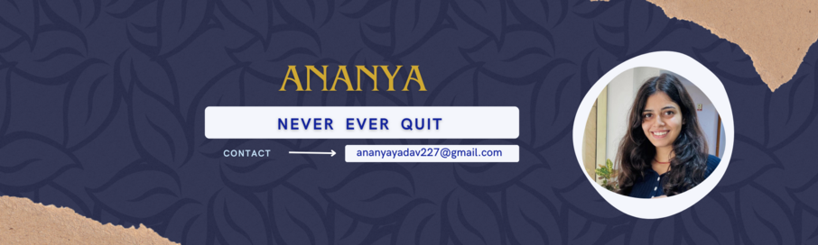 Ananya  Profile Banner