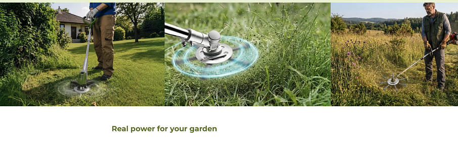 Qinux VultrioX: Cut Through Dense Grass, Moss, and Roots Effortlessly