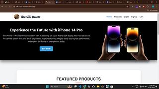 The Silk Route: An E-commerce webapp The Silk Route: An E-commerce webapp