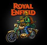 Here's my Art for the Royal Enfield art competition