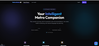 MetroMate AI – Intelligent AI Commute Assistant for Delhi Metro MetroMate AI – Intelligent AI Commute Assistant for Delhi Metro
