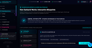 SarkarAI OS : an Autonomous Multi-Agent Governance Engine
