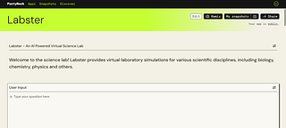 Labster - An AI Based Virtual Science Lab