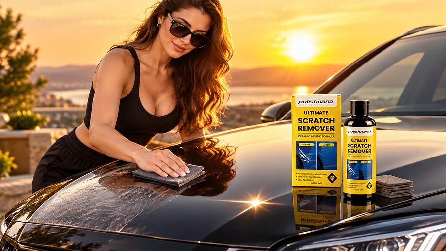 PolishNano CeramiScrub Give Your Car a Glossy New Identity With a Finish That Commands Attention PolishNano CeramiScrub Give Your Car a Glossy New Identity With a Finish That Commands Attention
