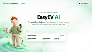 EasyEV AI : A Voice-First EV Buying Assistant