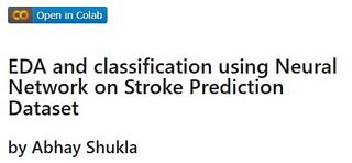 Stroke Prediction with Exploratory Data Analysis