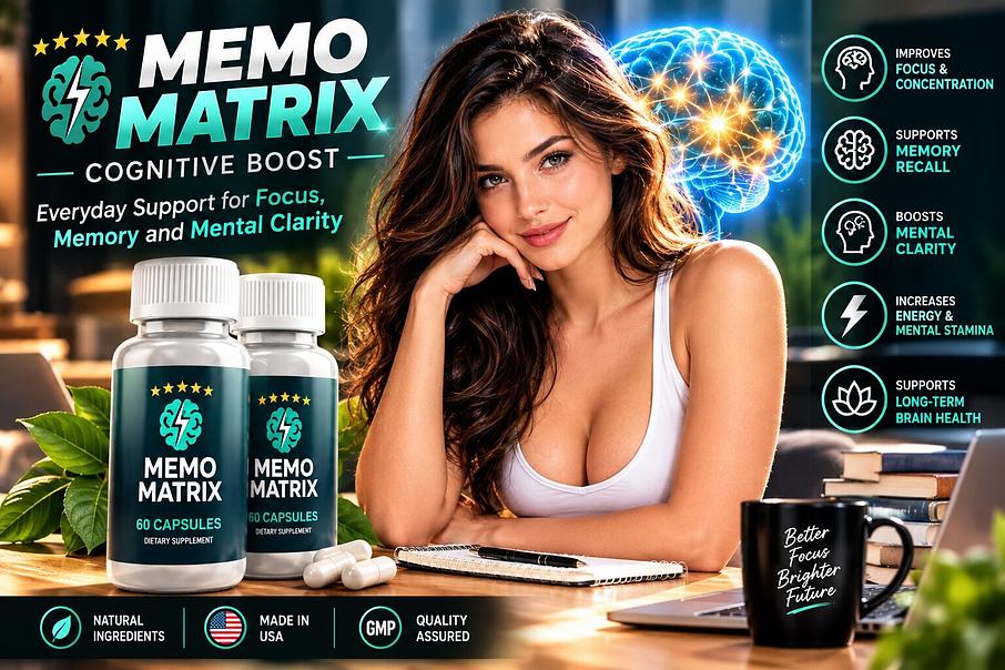 Memomatrix Cognitive Boost – Designed for Focused Days and Productive Routines