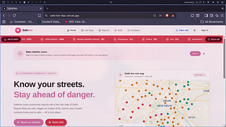 SafeHer - AI-powered system that identifies unsafe locations SafeHer - AI-powered system that identifies unsafe locations