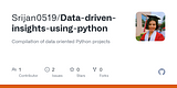 Data-driven insights using python