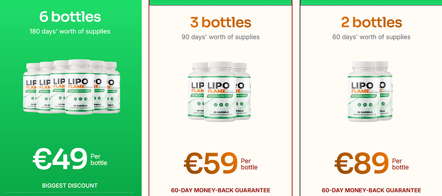 LipoFlame Germany Vorteile, Nebenwirkungen und wo man es sicher kaufen kann