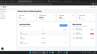 Automated Attendance And Student Productivity