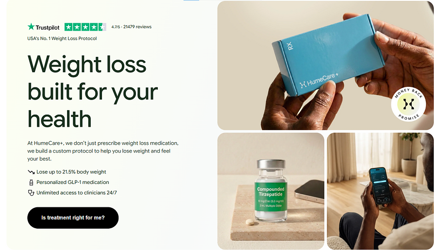 HumeCare Oral GLP-1 USA | Prescription Weight Management HumeCare Oral GLP-1 USA | Prescription Weight Management