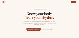 EVORA: An AI-Powered Women’s Wellness & Menstrual Health Companion