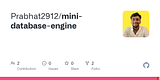 GitHub - Prabhat2912/mini-database-engine