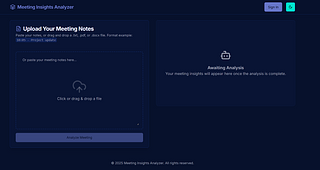 Meetings-Insights-Analyzer
