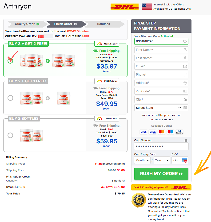 Arthryon Heat Relief Cream Reviews [2026]: Real Benefits and Side Effects?