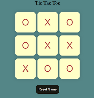 Tic -Tac-Toe Game