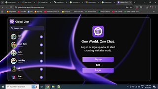 Global Chat Application