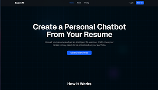 TwinlyAI - AI powered Resume leveraging tool