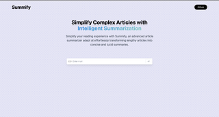 Simplify Complex Articles with Intelligent Summarization