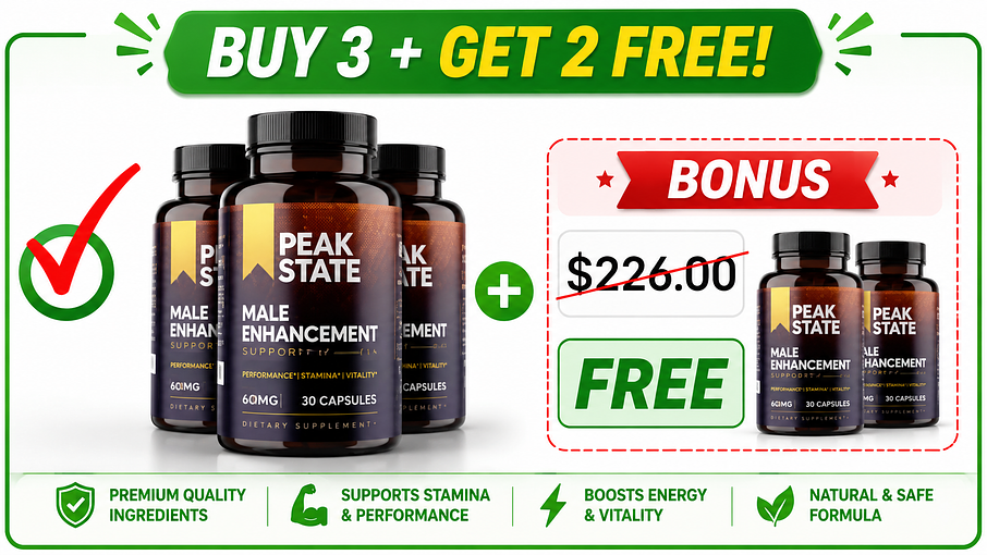 Peak State Male Enhancement Capsules Australia (100% Natural) Enhanced Libido & Longer Staying Power! Peak State Male Enhancement Capsules Australia (100% Natural) Enhanced Libido & Longer Staying Power!