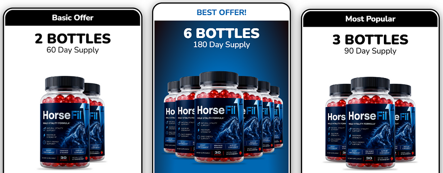 HorseFil Male Vitality Formula Reviews?