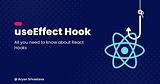 All you need to know about React Hooks: useEffect