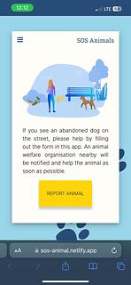 SOS Animal Protection App