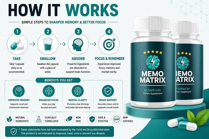 Memomatrix Cognitive Boost US AU UK CA NZ