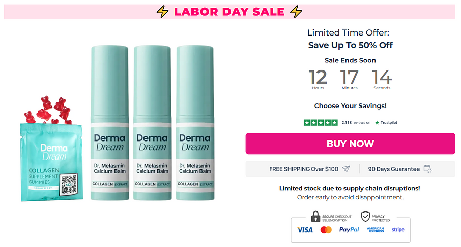 Derma Dream Dr. Melasmin Calcium Balm - Shop Official Store? Derma Dream Dr. Melasmin Calcium Balm - Shop Official Store?