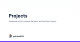 Projects — ArshadMQ