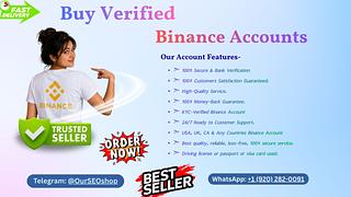 Buy Verified Binance Accounts Online – Secure Payment Solutions,