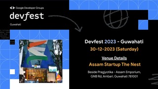 GDG Guwahati DevFest 2023