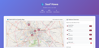 Saaf Hawa - AQI Delhi - Real-time Air Quality Monitoring with AI Insights