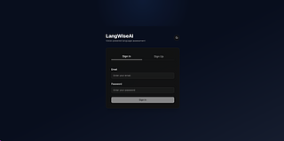 LangWiseAI – AI Voice Language Assessment
