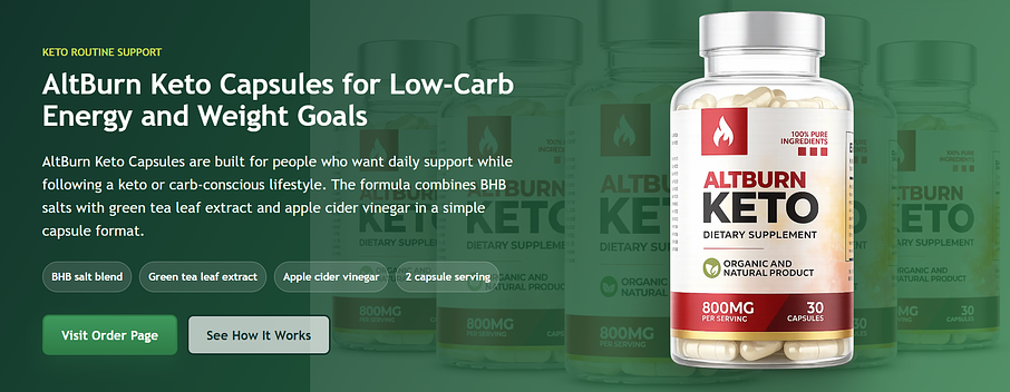 AltBurn KETO Capsules Australia: Reviews, Results and Official Website AltBurn KETO Capsules Australia: Reviews, Results and Official Website