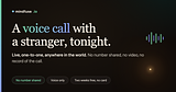 Voice Call With Strangers: Live Voice Chat, No Number Shared Voice Call With Strangers: Live Voice Chat, No Number Shared