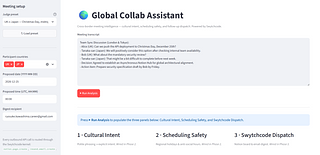 International Meeting Assistant 1 International Meeting Assistant 1