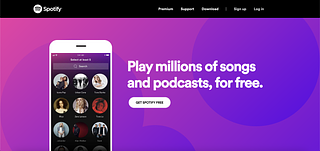 Spotify Landing page clone
