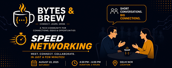 The First Brew: Speed Networking The First Brew: Speed Networking