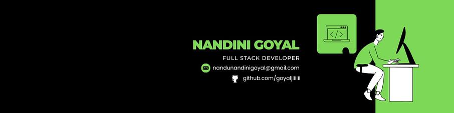nandini goyal Profile Banner