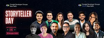 DevFest New Delhi 2026 - Storyteller Day DevFest New Delhi 2026 - Storyteller Day